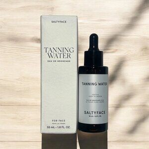 SALTY FACE Tanning Water Dropper 55mL 1.8 oz Amber Glass Bottle Light to Medium